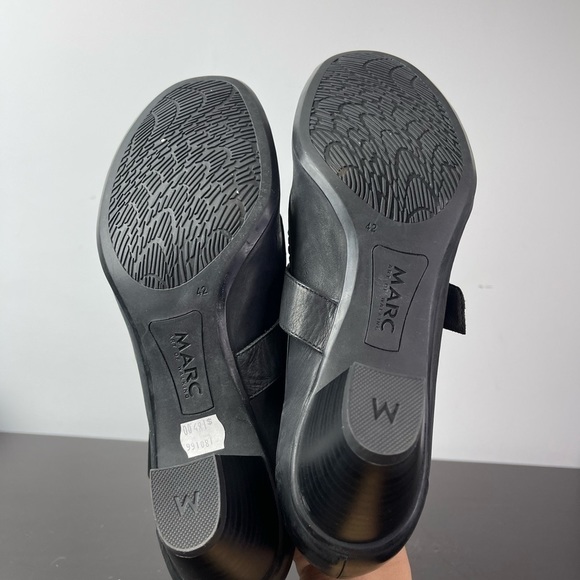 Marc Art of Walking Black Leather Shoes size 42 - Picture 4 of 9